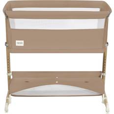Bedside cribs Lionelo Thomi Plus 5-i-1 Seng Beige Carmel