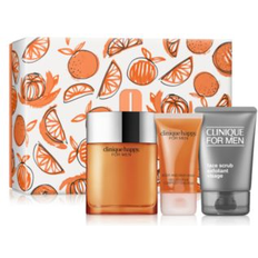 Clinique Gaveæsker Clinique Happy For Him Men's Fragrance and Grooming Set 3-Pc