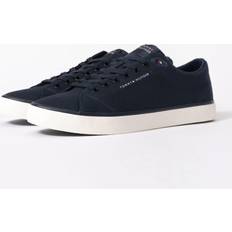 Tommy Hilfiger Shoes Tommy Hilfiger Hi Vulc Low Core Canvas Trainers - Navy