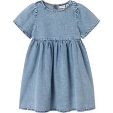 Name It Gemma Loose Denim Dress - Blue Denim