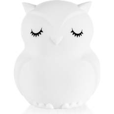 Zopa Silicone LED Lamp with Music Size L mit Melodie Owl 1 St Nachtlicht
