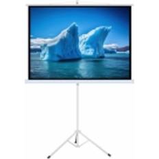 Projektorlerreter ART TA-100 Projeksjonsskjerm Med Tripod 100 254 cm 4:3 Matte White