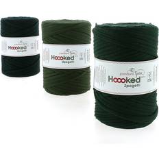 Hoooked Zpagetti Medium Trikågarn 450g Mörkgrön ZP004-25
