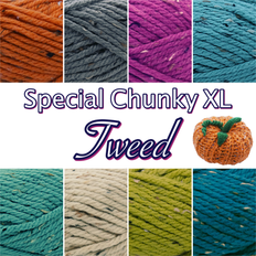 Special XL Tweed Super Chunky Acrylic Knitting Wool 100g Ball