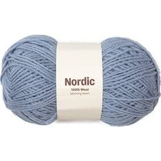 Adlibris Nordic 100% Ull 100 gr Morgondopp Gråblå A838