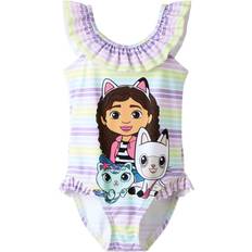 110/116 - Multifärgade Baddräkter Name It Baddräkt nmfMelisa Gabby Swimsuit - Rosa