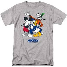 F&F Mickey Mouse & Friends Mens Originals T-Shirt - Sports Grey Heather