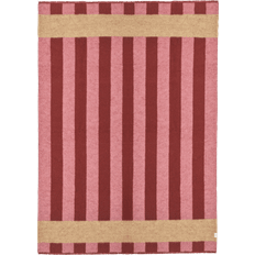 Scandi Living Plaid In Lana Aisles 130x180 cm Rosso Coperta Rosso (180x130cm)