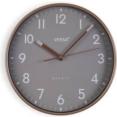 Versa Grey Plastic 30 cm Wall Clock 30cm