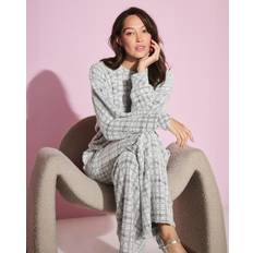 Penny Tweedy Plaid Crewneck Pullover