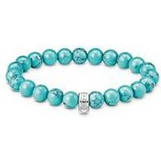 Turquoise - Women Bracelets Thomas Sabo Bead Bracelet Imitating - Turquoise