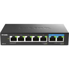 Switches D-Link DMS-107/B 7-Port Multi-Gigabit Unmanaged Switch