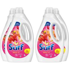 Surf Tropical Lily Laundry Washing Liquid Detergent 60 Washes 1.62L 4 Pack