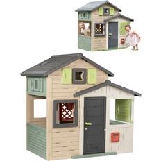 Smoby Lekstugor Smoby Life Friends Playhouse Stort Trädgårdshus För Barn