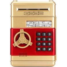 Tooarts ATM Piggy Bank Password Electronic Money Saving Coin Bank Toy