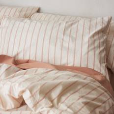 Blush Slumber Stripe Cotton Pillowcases Pair