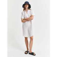 Gant Dame Kaftan Af Hør - White