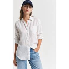 Gant Dam Relaxed Fit Linneskjorta - 44