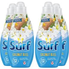 Surf Cleaning Equipment & Cleaning Agents Surf Coconut Bliss Laundry Washing Liquid Detergent 24 Washes 648ml 4 Pack