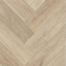 Hardened Wood Flooring Natural Wood Herringbone Effect Floor Plank