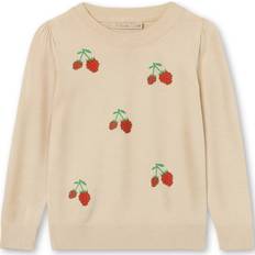 Favo Embroidered Bluse - Creme