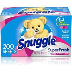 Snuggle Plus SuperFresh Fabric Softener Dryer Sheets 200 Count
