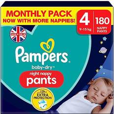 Pampers Baby-Dry Night Pants Size 4 9kg 15kg