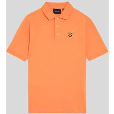 Lyle & Scott Polo Shirts Lyle & Scott Boys Short Sleeve Polo Shirt Orange