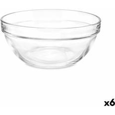 Vivalto Transparent Glass Set 14 x 6.5 x 14 cm Mixing Bowl