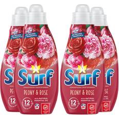 Surf Cleaning Equipment & Cleaning Agents Surf Peony and Rose Laundry Detergent 24 Washes 650ml 4 Pack