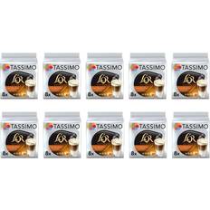 Tassimo L'OR Latte Macchiato Caramel x8 Coffee Pods Pack of 10