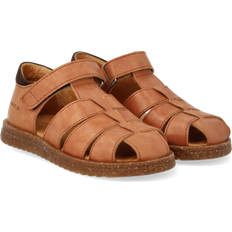 Angulus Barnskor Angulus Flat Closed Toe Sandals - Brun