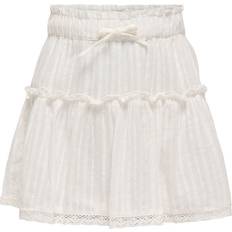 Vita Kjolar Kids Only Kjol Kjol CookCamille - Hvid
