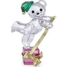 Swarovski Crystal Kris Bear Holiday Annual Edition 2024 6.3 x 2.8 x 4.4 cm Christmas Tree Ornament