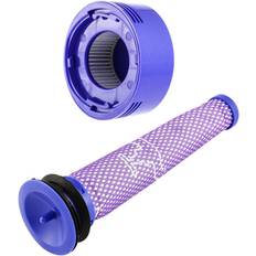 Tomtop Jms Filter Accessories Kit Set Compatible with Dyson V7 V8 Vacuum Cleaner Replacement Attachment Blue