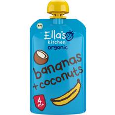 Ella's Kitchen Knijpzakje 4+ m Banaan Kokos 120 gr