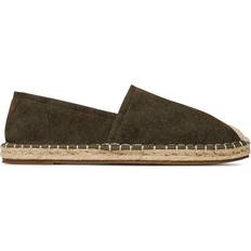 Dame - Grøn Espadrillos Guess Bomuld Rund Tå Flade Espadriller - Grøn