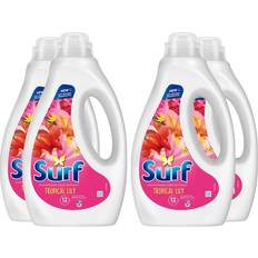 Surf Cleaning Equipment & Cleaning Agents Surf Tropical Lily Laundry Washing Liquid Detergent 35 Washes 945ml 4 Pack