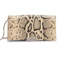 Jil Sander Kuvertväskor Jil Sander Carnet Snake-Effect Leather Clutch - Neutrals