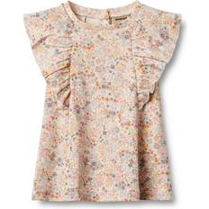 Wheat Bright Flowers Jersey Kjole Shirley - Bright Flowers