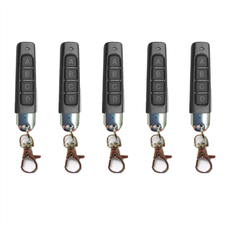 Garage Door Opener Remotes Jojomino 433MHz Wireless Remote Control Receiver Electric Rolling Shutter Door Gate Garage Door with Keychain