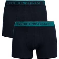 Emporio Armani Men's Underwear on sale Emporio Armani Endurance Boxers 2 Pack - Blue