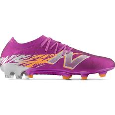 New Balance Football Shoes New Balance Furon V8 Elite FG Firm Ground Soccer Cleat Passion - Fruit/Silver Metallic