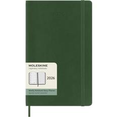 Moleskine Kalendere Moleskine Soft Cover Large Myrtle Green 12 Month 2026 Weekly Planner