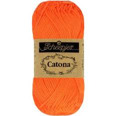 Scheepjes Catona Garn 603 Neon Orange 10g