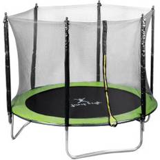 Hpa Hagetrampolin For Voksne Barn Med Utvendig Nett 244 cm Til 100 kg
