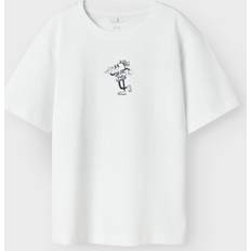 134/140 T-shirts Name It Habo T-shirt - Bright White