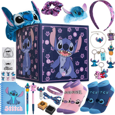 Disney Stitch Adventskalender 2024-24 Überraschungen mit Schreibwaren Zubehör