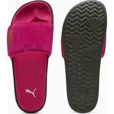 Puma Women Slippers & Sandals Puma Leadcat 2.0 Palermo Foil Slide Sandalss - Pink/Gold/Gum