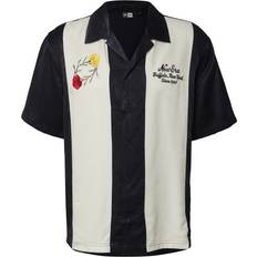 New Era Unisex Overdele New Era Stripe Revere Shirt Unisex - Navy